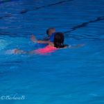 Mina & John play in the deep end